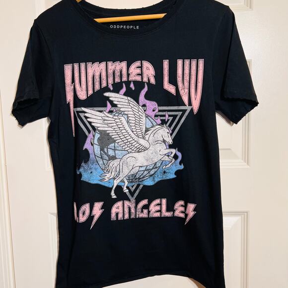 Odd People Collection by Recycled Karma Summer Luv T-Shirt, Women's Size S - Picture 1 of 6